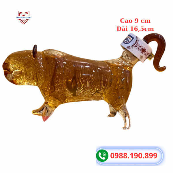 Rượu mini 12 con giáp hình con hổ