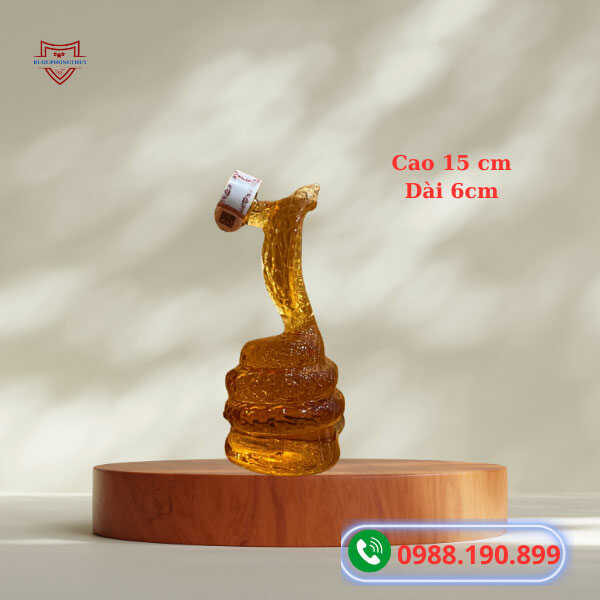 Rượu mini 12 con giáp hình con rắn