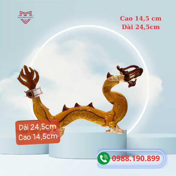 Rượu minh 12 con giáp hình con rồng