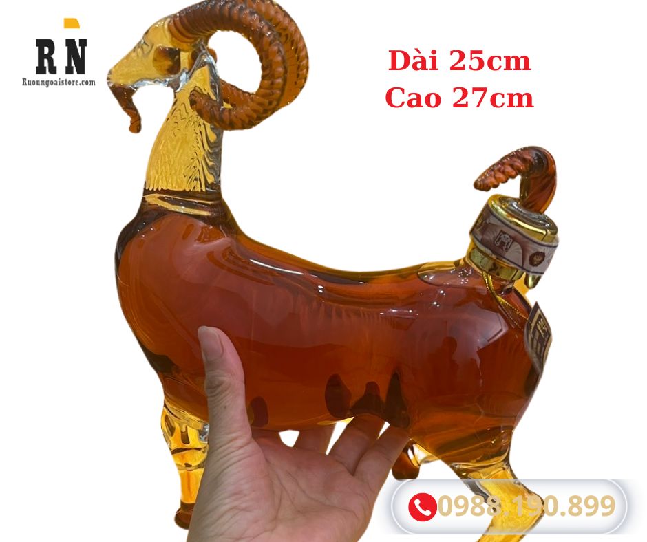 Rươu hình con dê