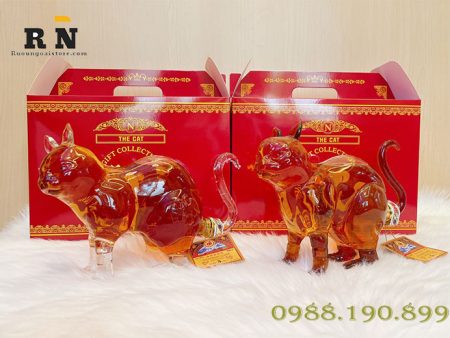 Rượu linh vật con mèo 2023