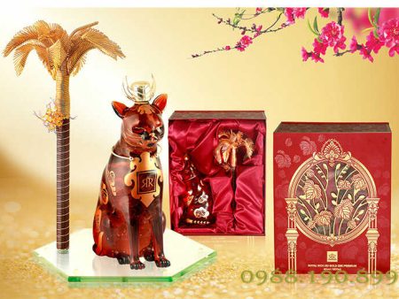 Rượu mèo Royal Rich XO gold 23K