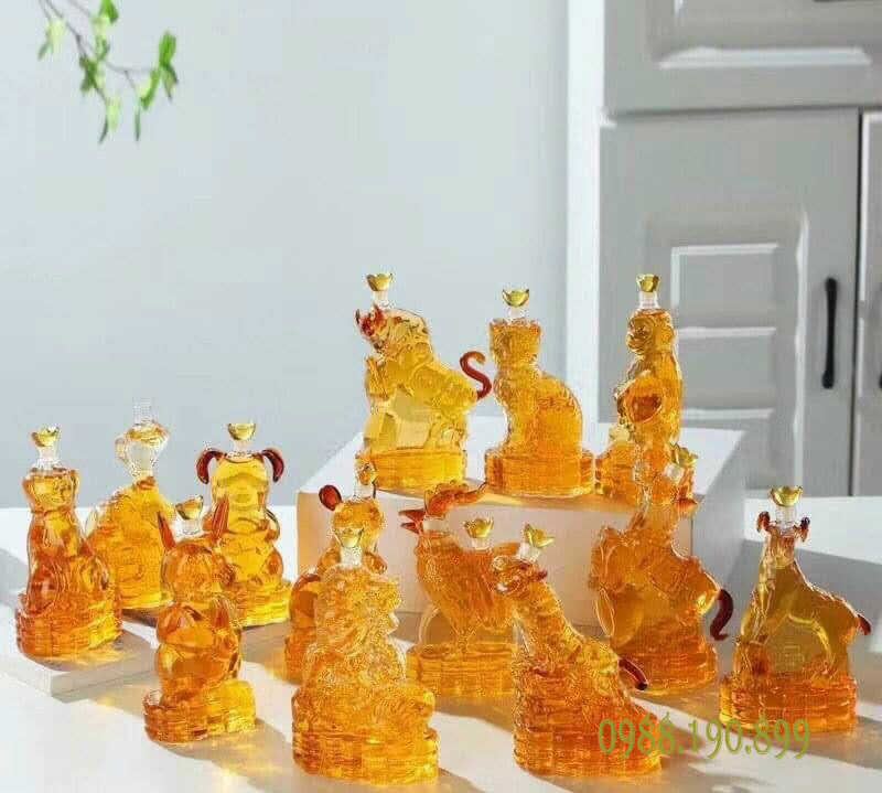 Rượu 12 con giáp mini