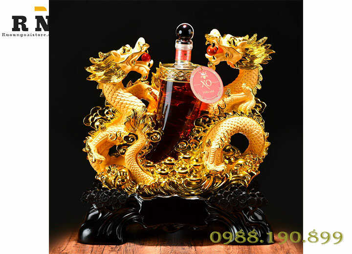 Kệ rượu song long chầu tửu 2024