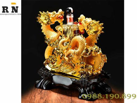 Kệ rượu hình con rồng 2024