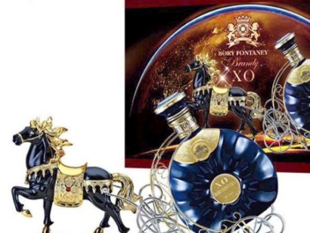 Ngựa kèm rượu XO Breandy 4lit