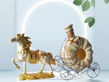 Ngựa phong thủy kèm rượu XO