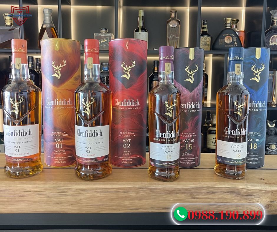 Bộ sưu tậ Glenfiddich Orchard Experiment VAT