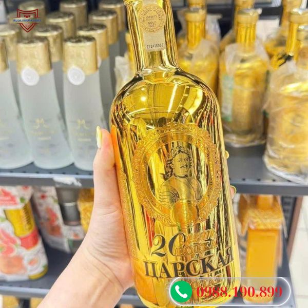 Vodka Tsarskaya Gold