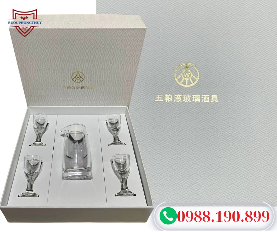 Bộ ly rượu ngũ lương dịch Wuliangye