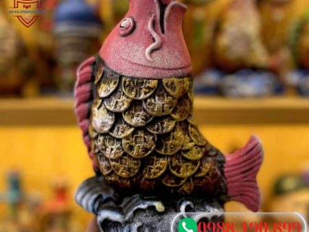 Rượu vang gốm GOERGIA cá chép vợt vũ môn