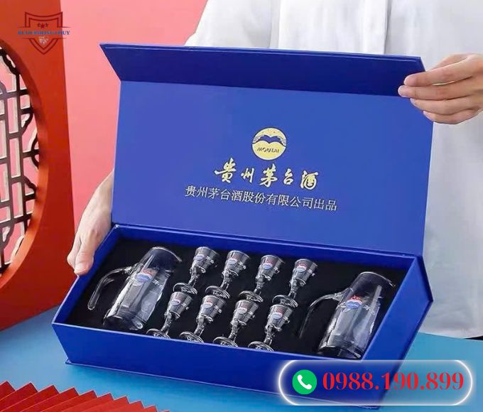 Bộ ly rượu Moutai quà tặng đẹp