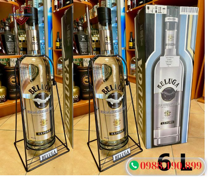 Rượu Beluga Vodka 6lit