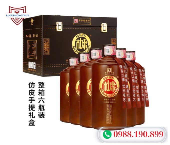 Rượu đỗ khang set 6 chai