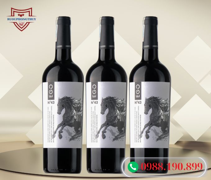 Rượu vang ERO Tây Ban Nha hình con ngựa