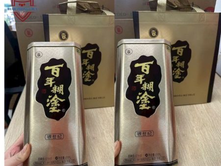 Bách niên hồ đồ tửu hộp thiếc