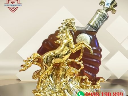 Kệ Ngựa Vàng May Mắn “LUCKY GOLDEN HORSE