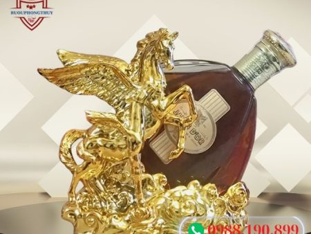 Kệ Ngựa Vàng May Mắn “LUCKY GOLDEN HORSE