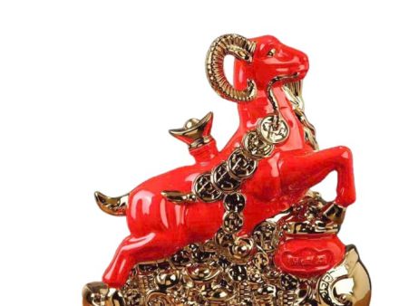 Rượu hình con dê sứ nội địa Trung